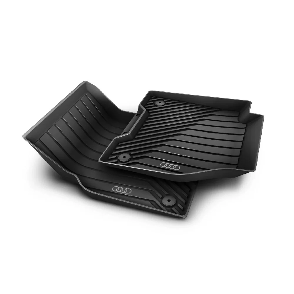 All-weather floor liners. Front. Q6 e-tron