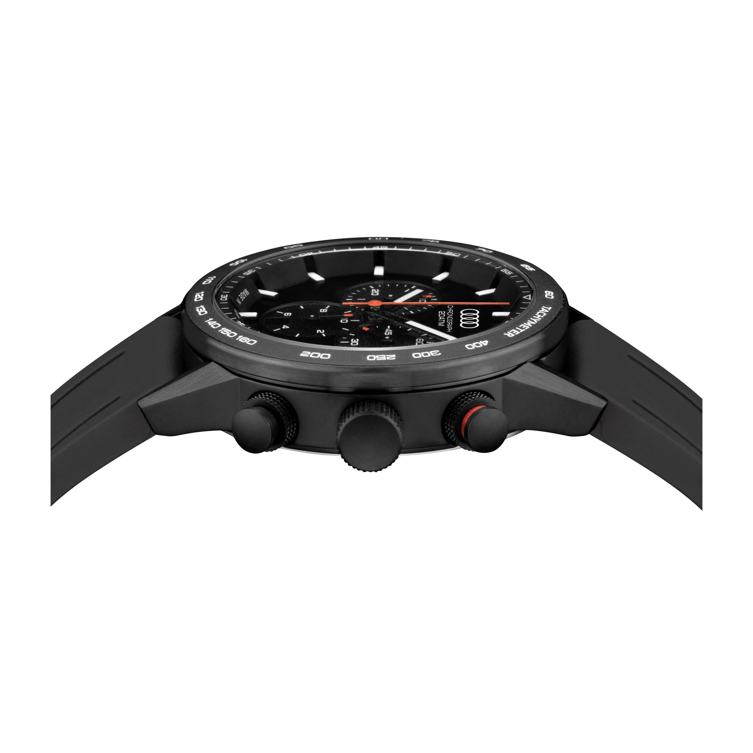 Audi Chronograph, mens, black - Image 2