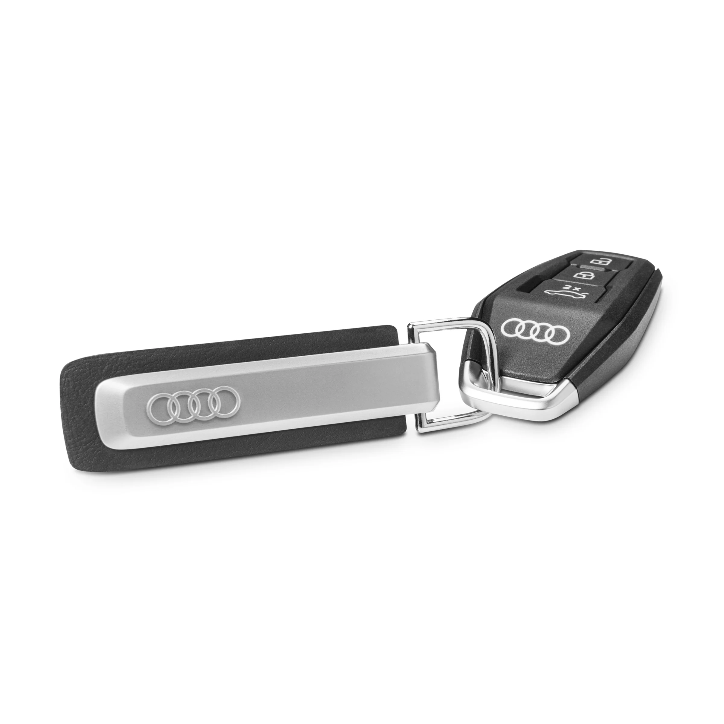 Audi Key ring, Q3 silver/black - Image 4