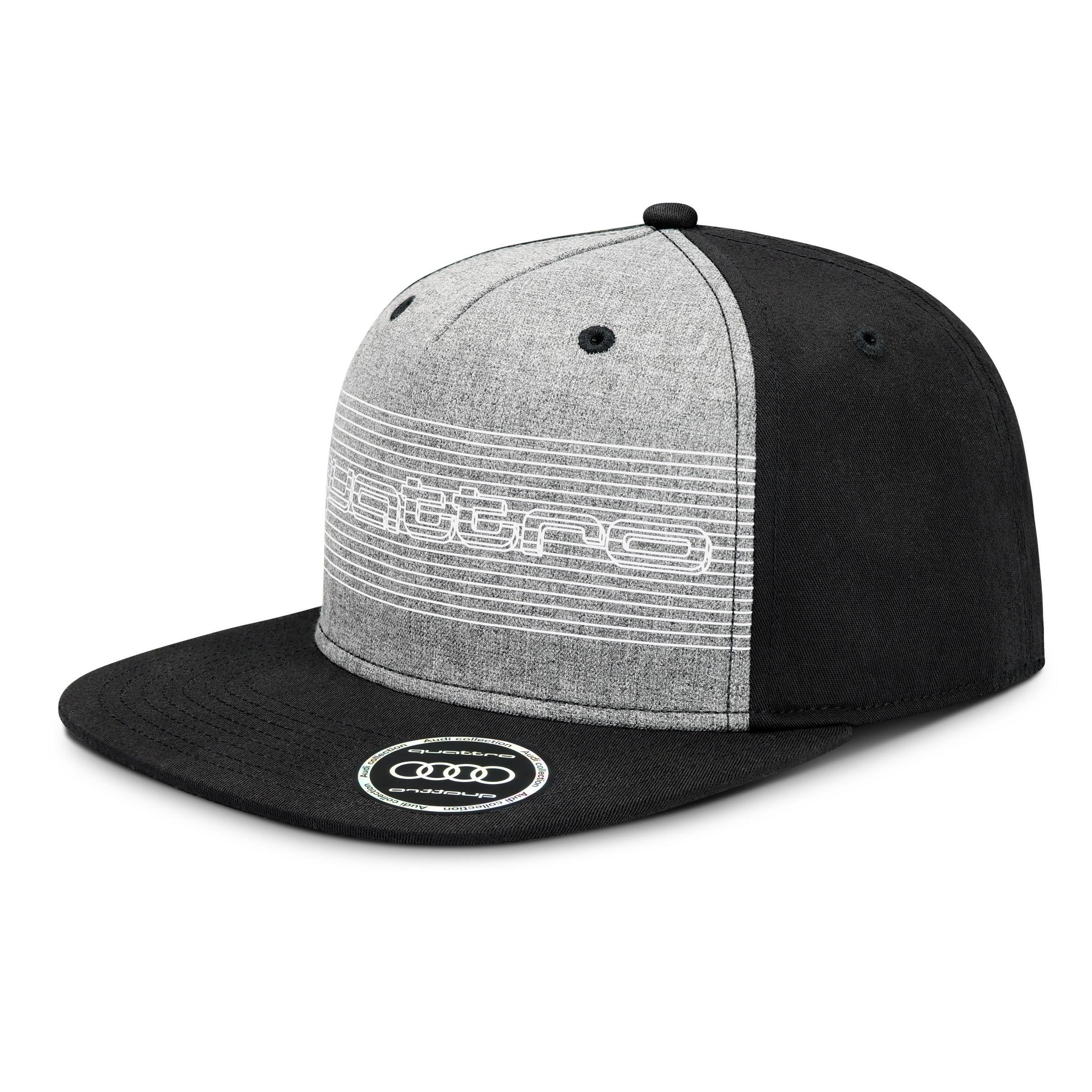 Audi quattro cap, black