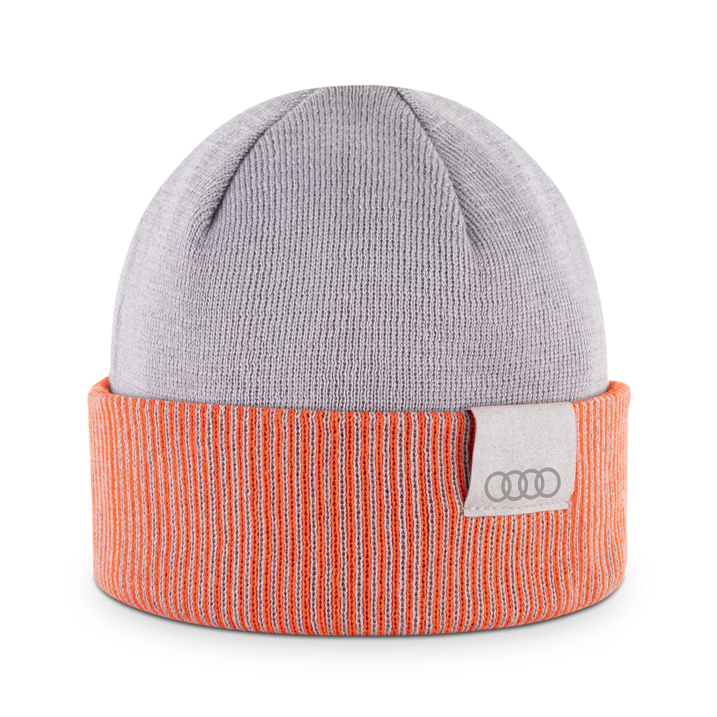 Audi Inside out beanie, orange-light brown - Image 2